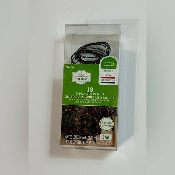 Red LED Fairy & Mini Lights - Picture 10 of 13